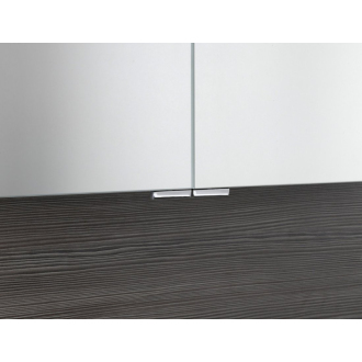 LUCIE galerka s LED osvetlením, 126x70x17cm, biela LU125-0030