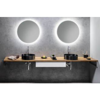 VISO okrúhle LED podsvietené zrkadlo, priemer 70cm VS070