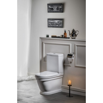 ANTIK WC kombi, spodný/zadný odpad, biela WCSET08-ANTIK