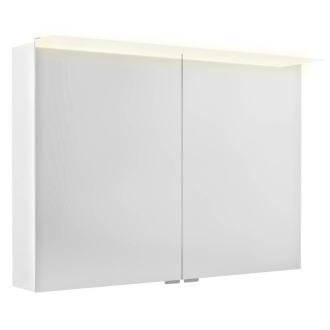 LINEX galerka s LED osvetlením, 100x70x15cm, biela LX100-0030