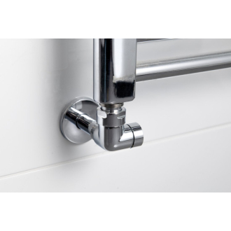 CORNER SIMPLY pripojovacia sada ventilov triaxiálne, pravé prevedenie, chróm CP130S