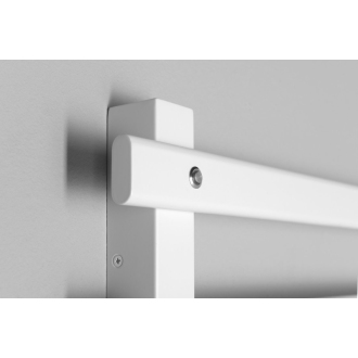 ELCOR elektrický sušiak uterákov 480x920x50mm, 128W, biela mat EB450