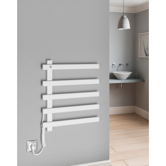 ELCOR elektrický sušiak uterákov 480x520x50mm, 85W, biela mat EB520
