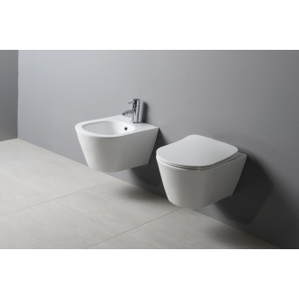 AVVA bidet závesný 35,5x53 cm, biela 100324