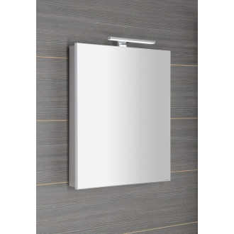 GRETA galerka s LED osvetlením, 60x70x14cm, biela mat GT060-0031
