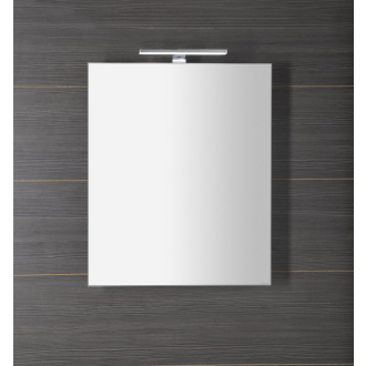 GRETA galerka s LED osvetlením, 60x70x14cm, čierna mat GT065-0035