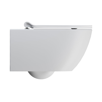 PURA závesná WC misa, Swirlflush, 55x36 cm, biela dual-mat 881509