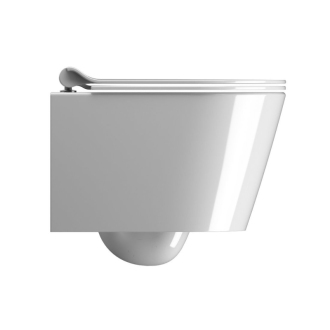 KUBE X závesná WC misa, Swirlflush, 46x35 cm, biela ExtraGlaze 941811