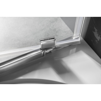 SIGMA SIMPLY štvorcový sprchovací kút pivot dvere 900x900mm L/P variant, číre sklo