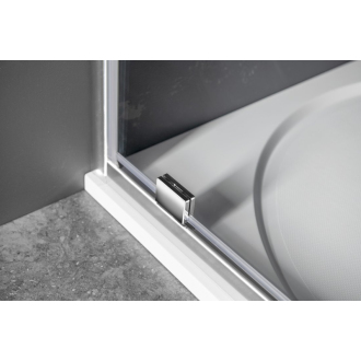 SIGMA SIMPLY štvorcový sprchovací kút pivot dvere 900x900mm L/P variant, číre sklo