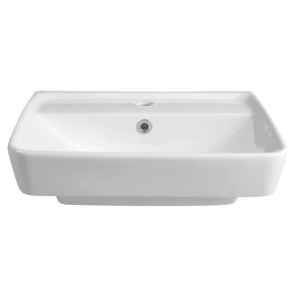 Aqualine DURU keramické umývadlo 50x40 cm, biela TU0350