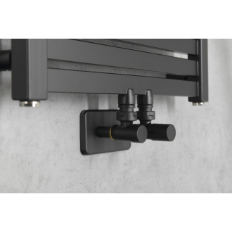 COMPACT BLACK pripojovacia sada ručná rohová, čierna mat CP5115BS