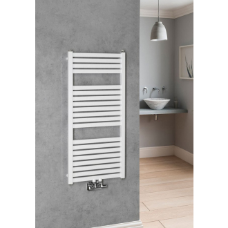 TONDI vykurovacie teleso rovné 450x970 mm, stredové pripojenie, biela DT450T