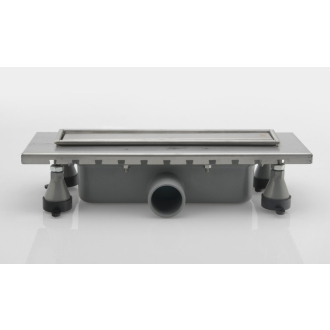 ESSEFLOW nerezový sprchový kanálik s roštom, 380x136x80 mm 6963.101.8