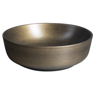 PRIORI keramické umývadlo, priemer 41,5 cm, bronz PI032