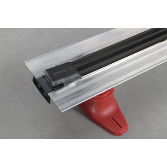 SLIM SPRING BLACK nerezový sprchový kanálik s roštom, 250-1200mm SV120B
