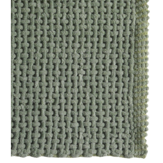 KNOT kúpeľňová predložka 50x80 cm, 45% bavlna, 55% polyester, protišmyk zelená 96KN508007
