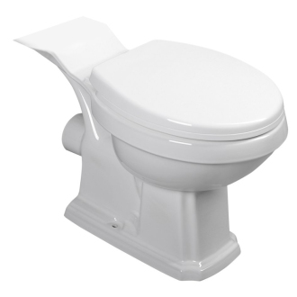 Aqualine ANTIK WC kombi misa, biela AK107-432