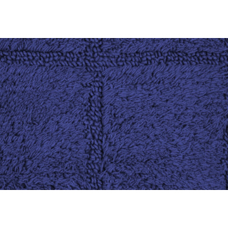 Aqualine DELHI Kúpeľňová predložka 50x80 cm s protišmykom, 100% polyester, modrá 1712303