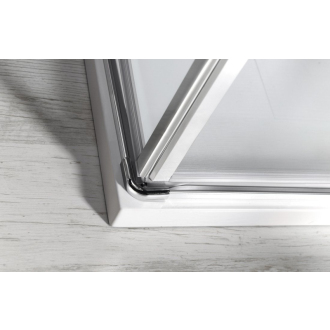One obdĺžnikový sprchovací kút 800x1200mm L/P variant, rohový vstup GO4880GO4812