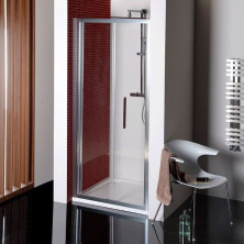 LUCIS LINE skladacie sprchové dvere 900mm, číre sklo DL2815