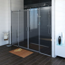 DRAGON sprchové dvere 1700mm, číre sklo GD4870