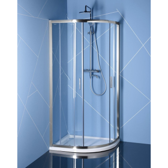 EASY LINE štvrťkruhová sprchová zástena 1200x900mm, L/R, číre sklo EL2715