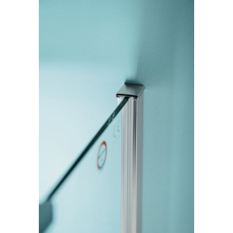 ZOOM LINE štvorcová sprchová zástena 900x900mm, číre sklo ZL5415