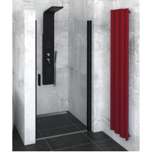 ZOOM LINE BLACK sprchové dvere 900mm, číre sklo ZL1290B