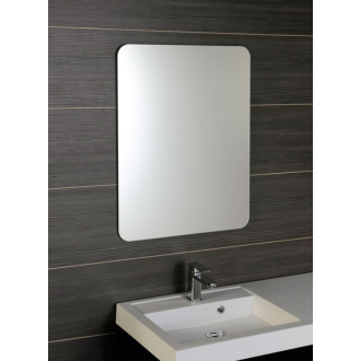 ISHAPE zrkadlo 500x700mm, zaguľatené rohy, bez úchytu AG457