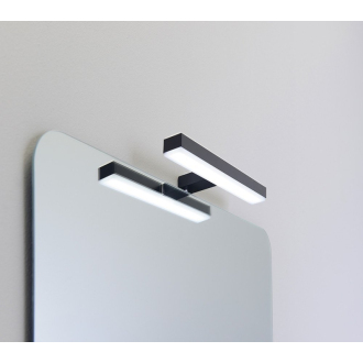 ISHAPE zrkadlo 500x700mm, zaguľatené rohy, bez úchytu AG457