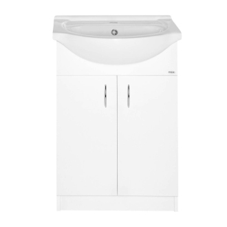 Aqualine SIMPLEX ECO 50 umývadlová skrinka vrátane umývadla 47x83,5x29 cm SIME500