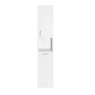 Aqualine SIMPLEX ECO vysoká skrinka s košom 30x180x30cm SIME310