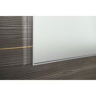 AROWANA zrkadlo v ráme 1200x600mm, chróm AW1260