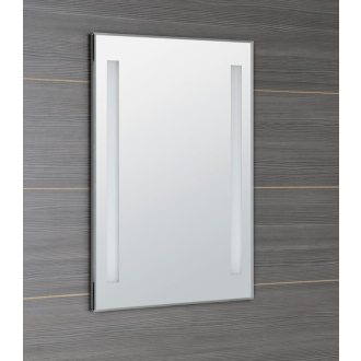 Aqualine LED podsvietené zrkadlo 50x70cm, kolískový vypínač ATH5
