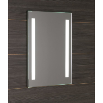 Aqualine LED podsvietené zrkadlo 50x70cm, kolískový vypínač ATH5