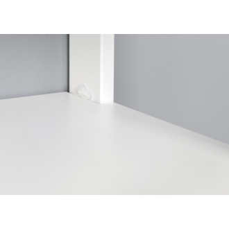 ETIDE policový regál 36x86x36 cm, biela mat ET086