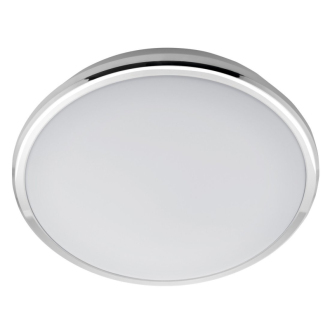 SILVER stropné LED svietidlo pr.28cm, 10W, 230V, denná biela, chróm AU460