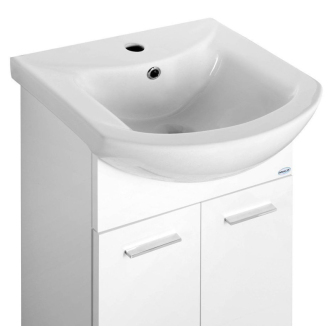 Aqualine ZOJA umývadlová skrinka 41,5x74x25,3cm, biela 51045A