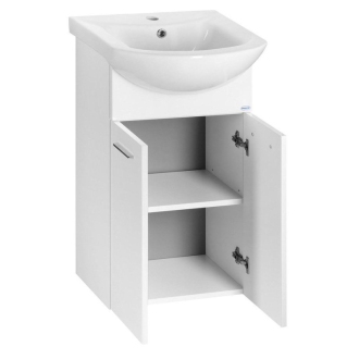 Aqualine ZOJA umývadlová skrinka 41,5x74x25,3cm, biela 51045A