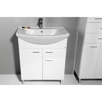 Aqualine ZOJA umývadlová skrinka 71,5x74x34cm, biela 51075A