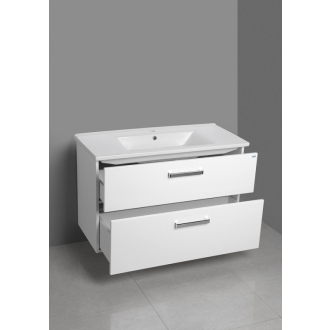 VEGA umývadlová skrinka 97x60x43, 6 cm, 2xzásuvka, biela VG103