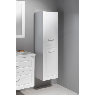 Aqualine FAVOLO vysoká skrinka košom 40x150x31cm, biela mat FV160