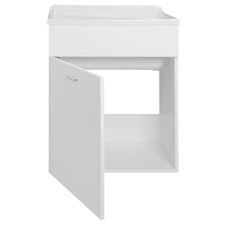 Aqualine Skrinka pod výlevku 59,5x70x49,4cm, biela 57035