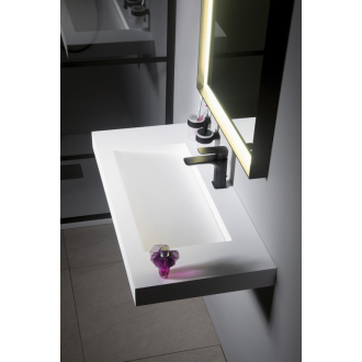 SORT LED podsvietené zrkadlo 47x70cm, matná čierna ST047