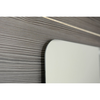ISHAPE zrkadlo 600x800mm, zaguľatené rohy, bez úchytu