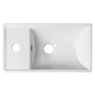 MINOS keramické umývadlo 40x22 cm ľavé 4759