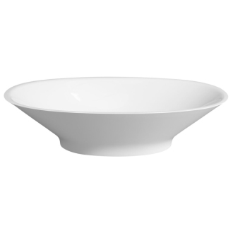 LOMAX umývadlo 61x35cm, liaty mramor, biela LM610