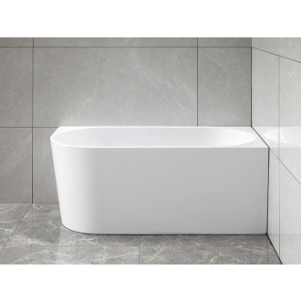 Aqualine TIBERA R voľne stojaca vaňa, 140x70 cm, biela E1055