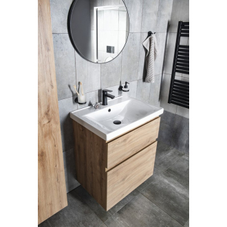 Aqualine ALTAIR umývadlová skrinka 57x72,5x45cm, dub emporio AI360